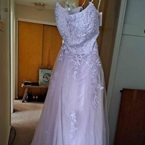 Size 10 lilac Jules and cleo prom dress